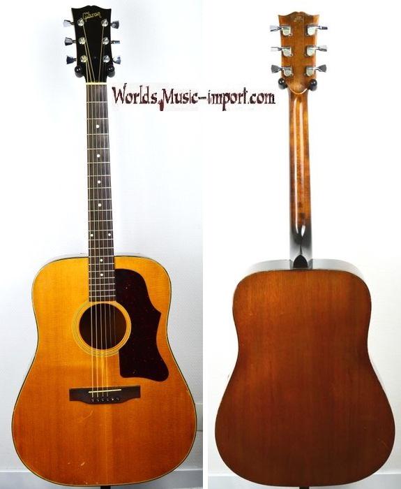GIBSON Folk J-55 1976 Natural USA import *OCCASION*