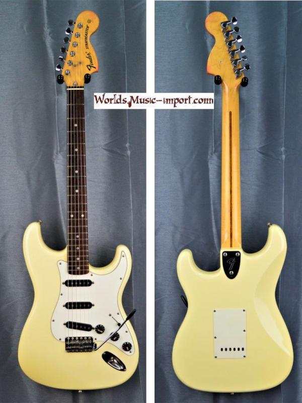 VENDUE... Fender Stratocaster CST'72 'collector Strato' 1985 White *post JV* japan import *OCCASION*