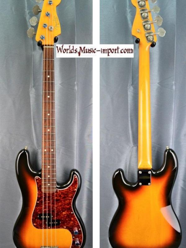 VENDUE... FENDER Precision Bass PB'62 RI 3TS 1991 japon import *OCCASION*