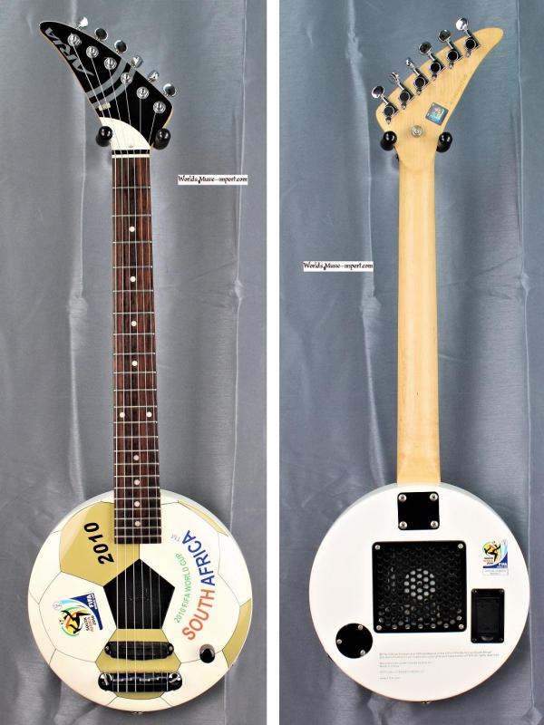 ARIA Mini guitare FIFA World Cup 2010 Africa 2010 White import Japon *OCCASION*