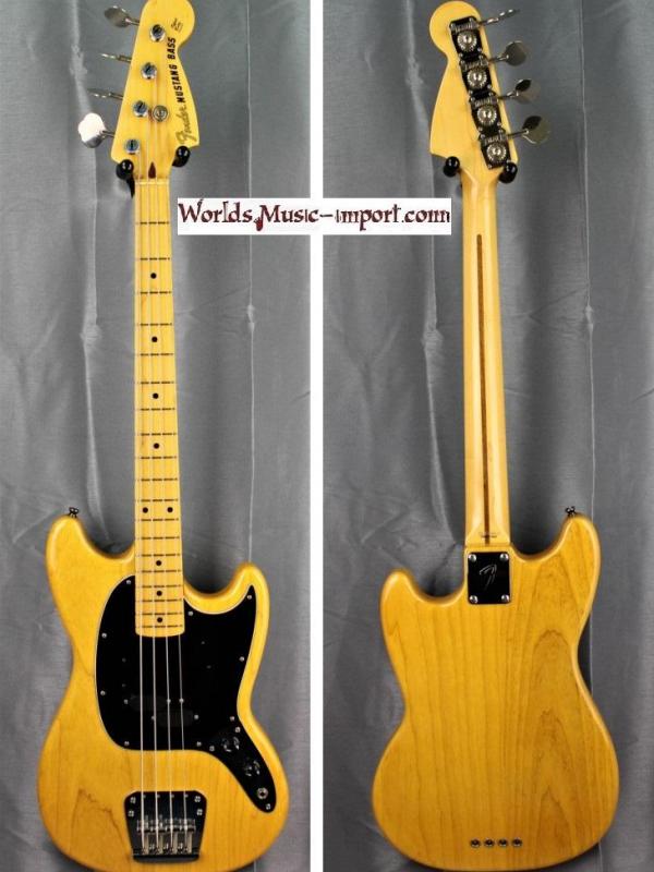 VENDUE... FENDER Mustang Bass MB'98 SD ASH VNT 2005 japon RARE import *OCCASION*