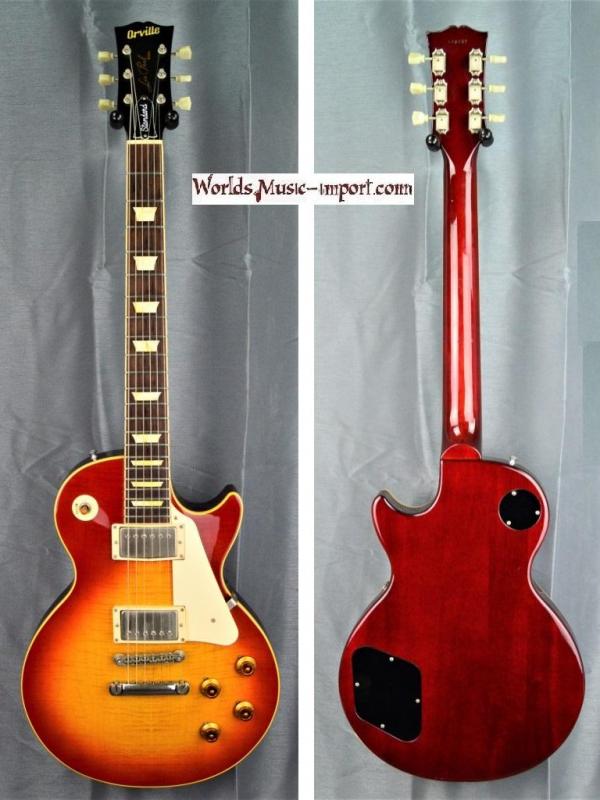 VENDUE... Orville Les Paul Standard LPS-80F 1994 Cherry Sunburst Flame japon import *OCCASION*