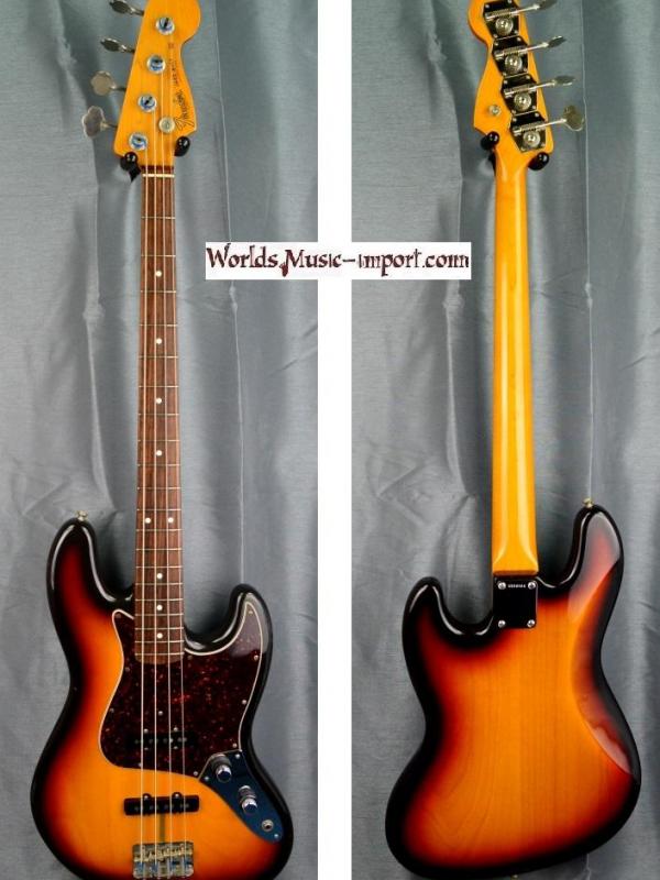 VENDUE... FENDER Jazz Bass American Vintage 62' 1999 SB USA Import *OCCASION*