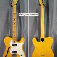 Bubsun telecaster thinline hh ash nat 1970 japan 15 