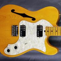 Bubsun telecaster thinline hh ash nat 1970 japan 26 