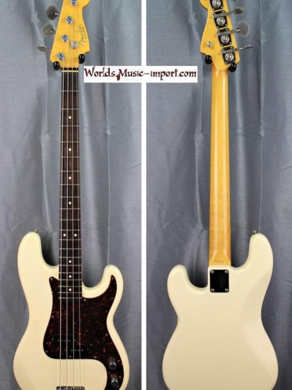 VENDUE... FENDER Precision Bass PB'62 2004 White japan import *OCCASION*