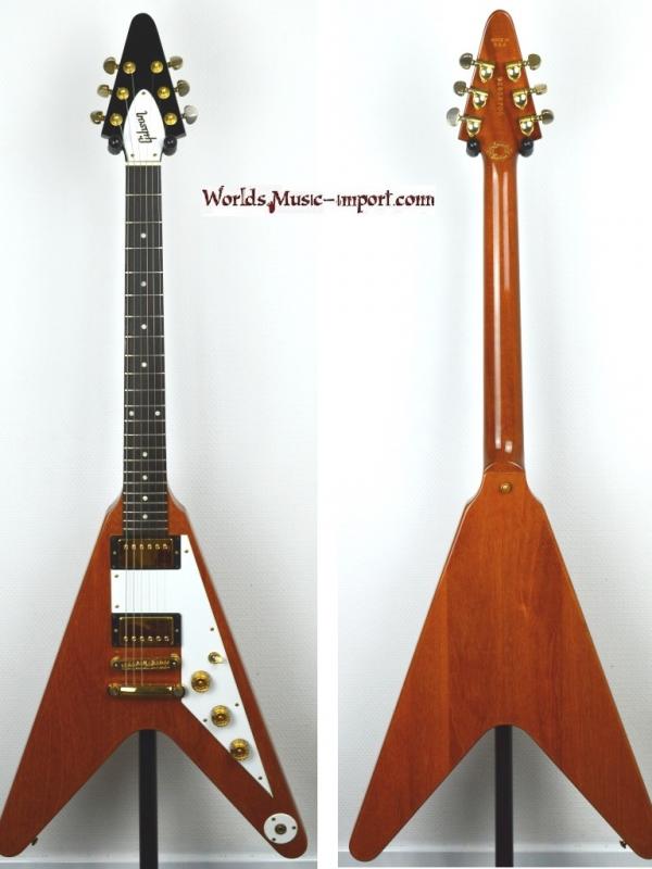 VENDUE... GIBSON Flying V limited 98' natural USA import *OCCASION*