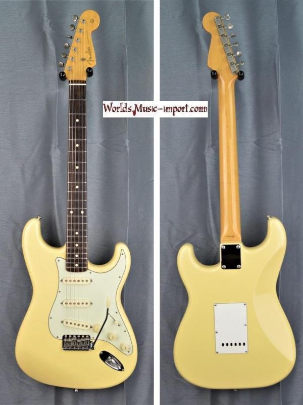 VENDUE... FENDER Stratocaster ST'62 Reissue YWhite 1999 japon import *OCCASION*
