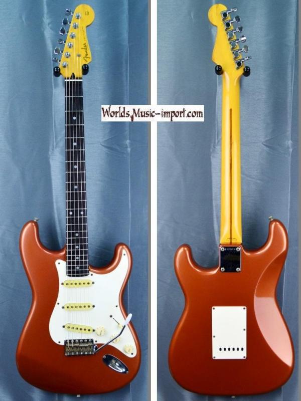 VENDUE... FENDER Stratocaster ST'62 Burgundy Mist Metallic  'Order made' RARE 1988 japon import *OCCASION*