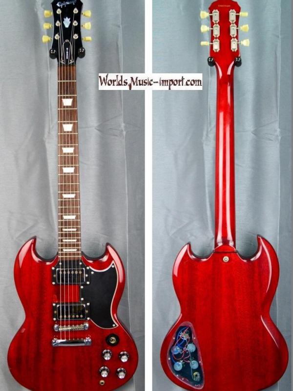 VENDUE... Epiphone by GIBSON SG G400 Cherry 1998 import *OCCASION*