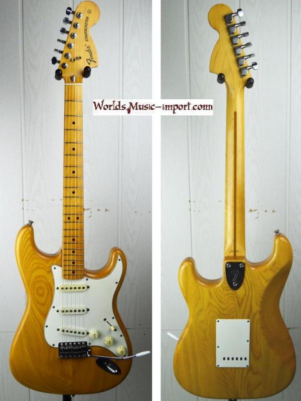 VENDUE... FENDER Stratocaster '72 ASH Nat 1993 japon import *OCCASION*