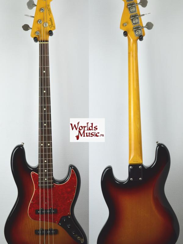 VENDUE... FENDER Jazz Bass 62'-US 3TS 1997 japon Import  *OCCASION*