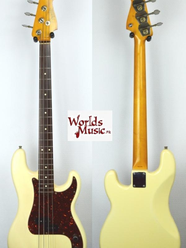 VENDUE... FENDER Precision Bass PB'62 JV White 1983 Japon *OCCASION*