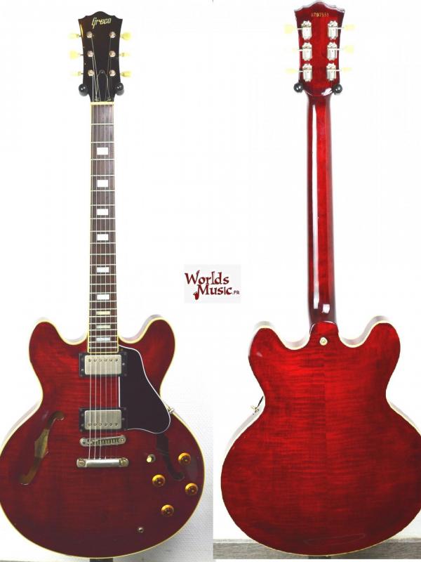 VENDUE...  GRECO ES-335 Flamed Cherry SA700 1979 JAPON RARE *OCCASION*