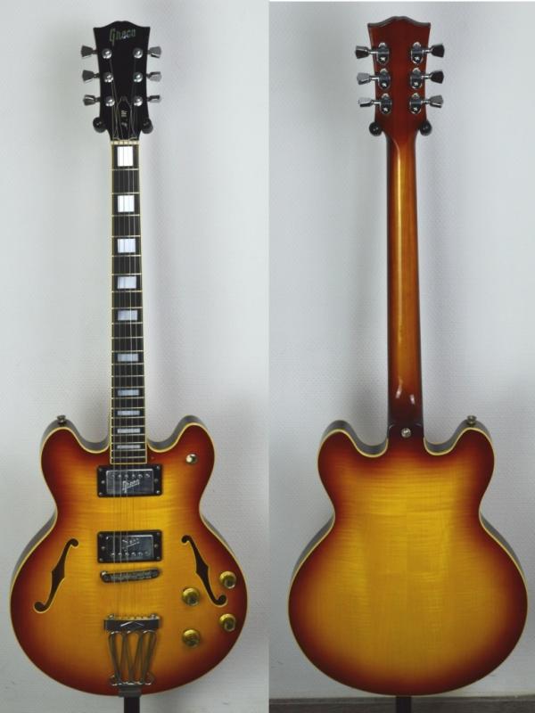 VENDUE...   GRECO Demi-caisse SA-500 Sunburst 1970's type Es339 Japon *OCCASION*