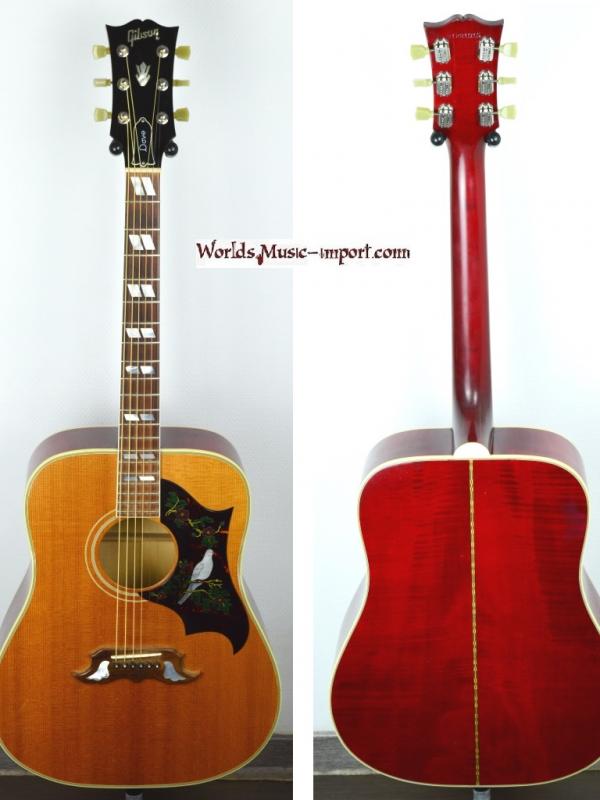 VENDUE... GIBSON Folk DOVE Antique Cherry 1991 USA import *OCCASION*