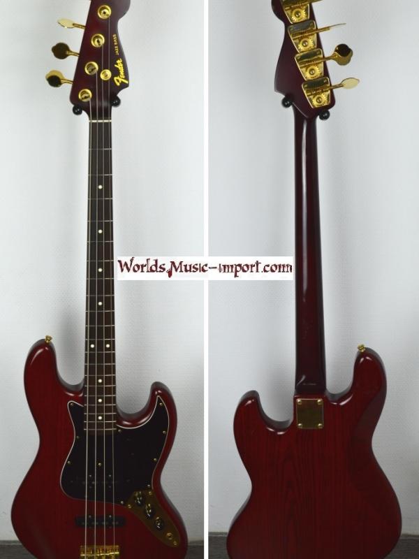 VENDUE... FENDER Jazz Bass JBG-70 MH 'Limited' 1994 MBR Japon RARE  *OCCASION*