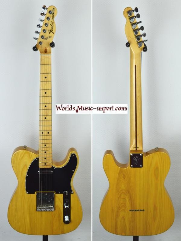 VENDUE... FENDER Telecaster 72' NAT ASH 1998 Japan *OCCASION*