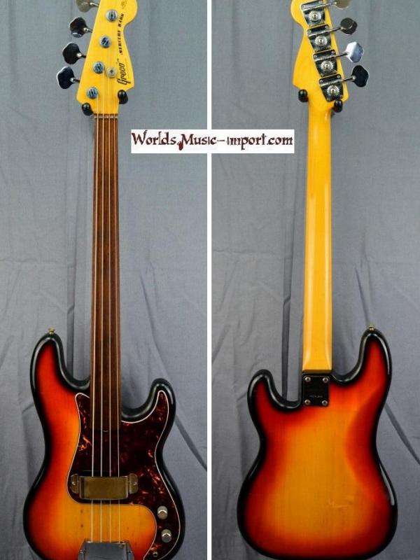 GRECO Mercury Bass Precision Bass PB-62' FL 