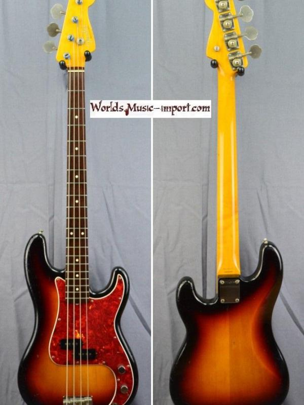 FENDER Precision bass PB-62' 1994 - 3TS sunburst - japan import