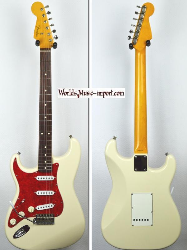 VENDUE... FENDER Stratocaster '62-LH 'Gaucher' VWhite 2001 Japon *OCCASION*