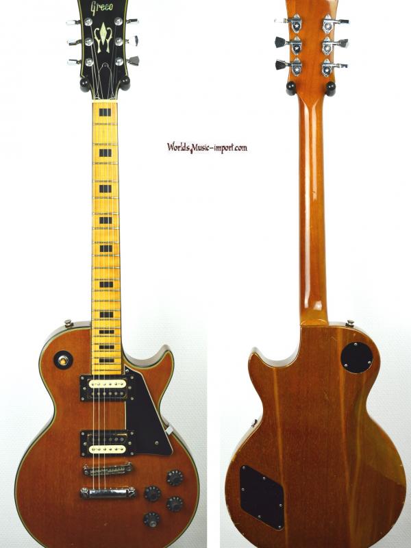 VENDUE... GRECO Les Paul CUSTOM EG650N YSB 