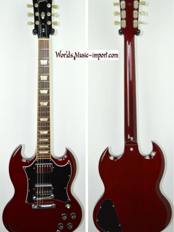 VENDUE.. GIBSON SG Standard Heritage Cherry 1999 USA import *OCCASION*