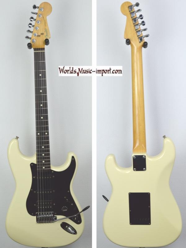 VENDUE...  FENDER Stratocaster Standard White HSS 1987 japon import *OCCASION*