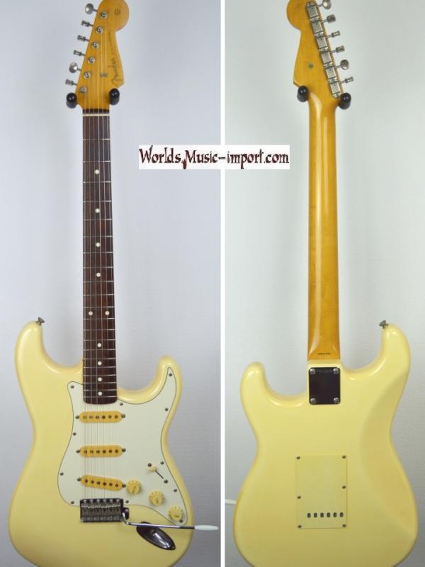 VENDUE... FENDER Stratocaster ST'62 VWH 1986 'post JV' Japon Import *OCCASION*