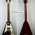 VENDUE... GIBSON Flying V 67' Cherry 1994 '100th' USA import USA Import *OCCASION*