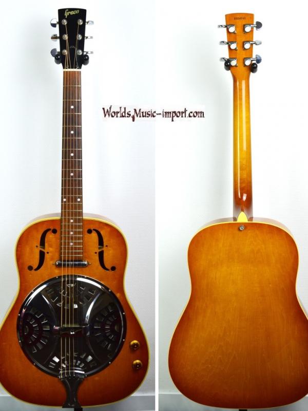 VENDUE... GRECO Resonator Dobro D-80PER 1992 Electro' TeaBurst Japan Import Japon*OCCASION*