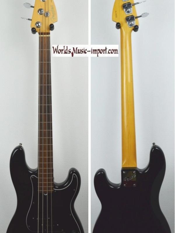 VENDUE... FENDER Precision Bass American Standard FL Black 1995 'Fretless' USA *OCCASION*
