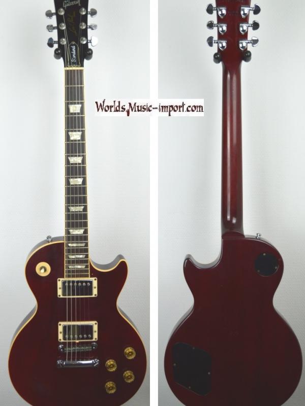 VENDUE... GIBSON Les Paul Standard 2000 Winred USA import *OCCASION*