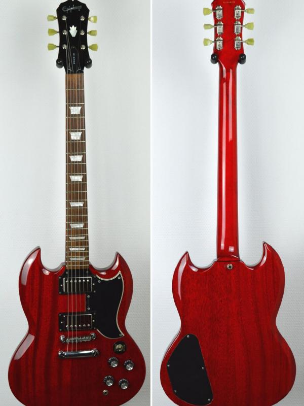 VENDUE... EPIPHONE by GIBSON SG G400 Cherry 2001 *OCCASION*