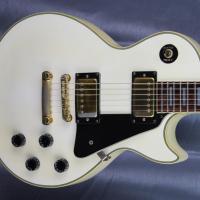 Epiphone by gibson les paul custom white 1997 korea 14 copie