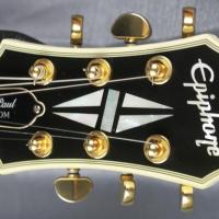 Epiphone by gibson les paul custom white 2006 korea import japan 17 