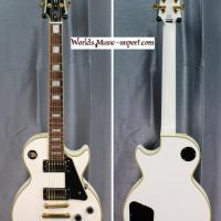 Epiphone by gibson les paul custom white 2006 korea import japan 9 