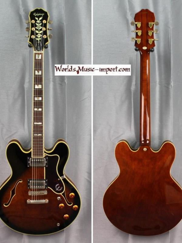 Epiphone by gibson sheraton vsb 1996 korea import japon 15 