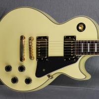 Epiphone gibson les paul custom white 1998 korea 19 