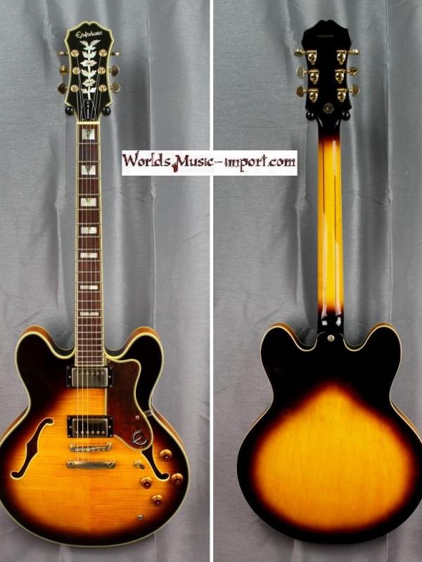 Epiphone gibson sheraton ii deluxe limited edition vs korea import japan 15 