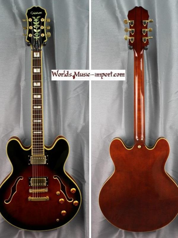 V E N D U E... Epiphone by GIBSON Sheraton VSB 1999 Korea import *OCCASION*