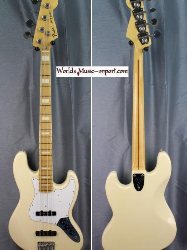 V E N D U E... FENDER Jazz Bass JB-75' US 2010 - White - rare color Japan import *OCCASION*