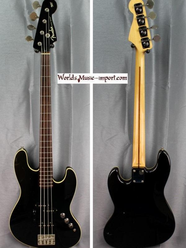 V E N D U E... FENDER Jazz Bass Aerodyne AJB-72 2006 - black - Japan Import *OCCASION*