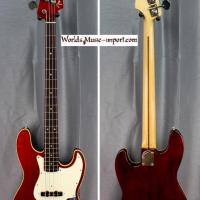 Fender jazz bass aerodyne ajb dlx dmc 2006 transred flame japan 14 