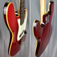 Fender jazz bass aerodyne ajb dlx dmc 2006 transred flame japan 2 