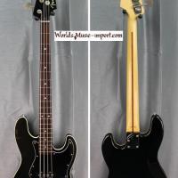 Fender jazz bass aerodyne ajb dlx medium scale black dmc di marzio collection japan 13 