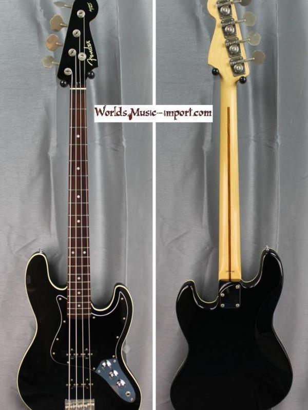 Fender jazz bass aerodyne ajb dlx medium scale black dmc di marzio collection japan 13 