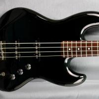 Fender jazz bass jb 555 rare alblack 1985 japan 30 