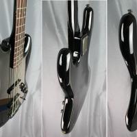 Fender jazz bass jb 555 rare alblack 1985 japan 6 