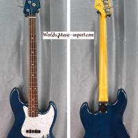 Fender jazz bass jb 62 mh trblue ash ltd 1998 japan import 3 